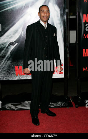 13. Oktober 2008 abgehaltenen Graumans Chinese Theatre - Hollywood, Kalifornien, USA - Schauspieler CHRIS "LUDACRIS" BRIDGES "Max Payne" Los Angeles Premiere ankommen. (Kredit-Bild: © Lisa O'Connor/ZUMA Press) Stockfoto