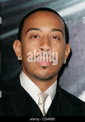 13. Oktober 2008 abgehaltenen Graumans Chinese Theatre - Hollywood, Kalifornien, USA - Schauspieler CHRIS "LUDACRIS" BRIDGES "Max Payne" Los Angeles Premiere ankommen. (Kredit-Bild: © Lisa O'Connor/ZUMA Press) Stockfoto