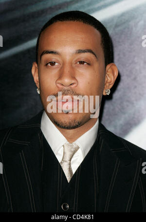 13. Oktober 2008 abgehaltenen Graumans Chinese Theatre - Hollywood, Kalifornien, USA - Schauspieler CHRIS "LUDACRIS" BRIDGES "Max Payne" Los Angeles Premiere ankommen. (Kredit-Bild: © Lisa O'Connor/ZUMA Press) Stockfoto