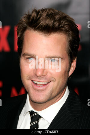 13. Oktober 2008 - Hollywood, Kalifornien, USA - Schauspieler CHRIS O'DONNELL Ankunft in "Max Payne" Los Angeles Premiere im Grauman Chinese Theatre statt. (Kredit-Bild: © Lisa O'Connor/ZUMA Press) Stockfoto