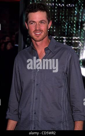 14. Mai 2003 - Hollywood, Kalifornien, US - I7625PR. MATRIX RELOADED PREMIERE IM VILLAGE THEATRE, CA.05/07/2003.   / / 2003.ERIC in der Nähe (Kredit-Bild: © Phil Roach/Globe Photos/ZUMAPRESS.com) Stockfoto