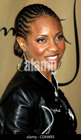 29. März 2004 - New York, New York, US - K36365RM. VIRGIN RECORDS PRESENTS DAMIITA JO: Eine Feier mit JANET JACKSON IN Ehre ihres neuen Albums an der SPICE MARKET, NEW YORK New York 29.03.2004.  / MC LYTE(Credit Image: © Rick Mackler/Globe Photos/ZUMAPRESS.com) Stockfoto