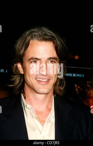 2. Oktober 2004 - New York, New York, US - K39753ML. 42. NEW YORK FILM FESTIVAL SCREENING der sog in der ALICE TULLY HALL, LINCOLN CENTER IN New York City 02.10.2004.  / 2004.DERMOT MULRONEY (Kredit-Bild: © Mitchell Levy/Globe Photos/ZUMAPRESS.com) Stockfoto