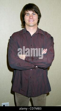 15. Oktober 2004 - New York, New York, USA - *** EXCLUSIVE ***. K36263JBU. JASON RITTER STAR der CBS Serie '' JOAN OF ARCADIA'' im HOTEL IN NEW YORK neue York.10/15/2004.  / 2004. (Kredit-Bild: © Judie Burstein/Globe Photos/ZUMAPRESS.com) Stockfoto