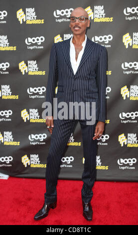 8. Juni 2010 - Los Angeles, Kalifornien, USA - RUPAUL CHARLES den roten Teppich bei den NewNowNext Awards 2010 von Logos Netzwerk im Edison Hotel gehostet. (Kredit-Bild: © Mark Samala/ZUMApress.com) Stockfoto