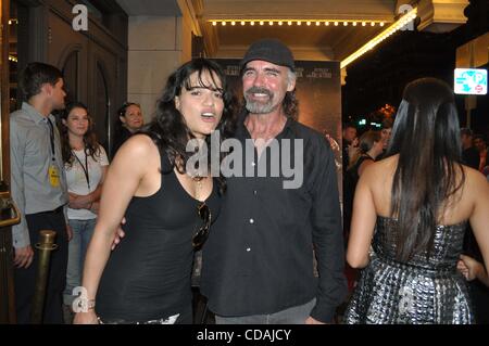 Sep 02, 2010 - Deauville, Texas, USA - Michelle Rodriguez, Jeff Fahey. Austin-Premiere des Films "Machete". Austin, Texas 02.09.2010. 2010.K65731JN (Kredit-Bild: © Jeff Newman/Globe Photos/ZUMApress.com) Stockfoto