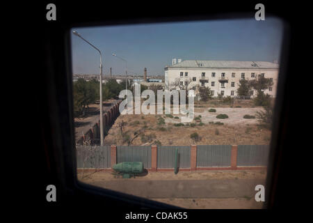 Sep 03, 2010 - Baikonur, Kasachstan - Blick von der Buran-Sonde, Kosmodrom Baikonur. (Kredit-Bild: © Veronika Lukasova/ZUMAPRESS.com) Stockfoto