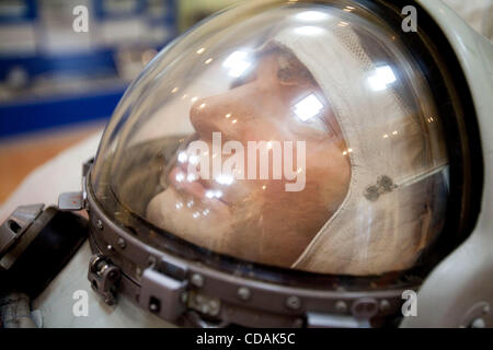 Sep 03, 2010 - Baikonur, Kasachstan - "Ivan Ivanovich" die erste russische Puppe im Raum, Museum der Weltraumbahnhof Baikonur. (Kredit-Bild: © Veronika Lukasova/ZUMAPRESS.com) Stockfoto