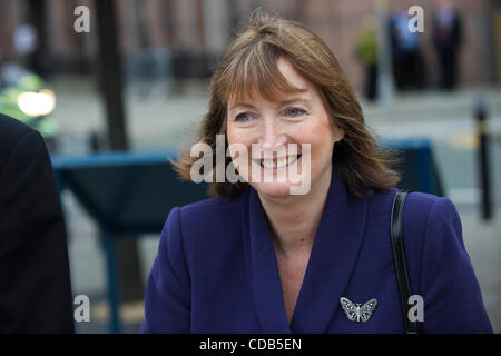 Sep 28, kommt 2010 - Manchester, England, Vereinigtes Königreich - ehemalige interim Labour-Chef HARRIET HARMAN an den Labour-Parteitag in Manchester. (Bild Kredit: Stockfoto