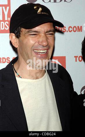 SD05142003.2003 TONY AWARD Nominierungen LUNCHEON im MARRIOTT HOTEL, New York City.    / K30657AR... ANTONIO BANDERAS(Credit Image: © Andrea Renault/Globe Photos/ZUMAPRESS.com) Stockfoto