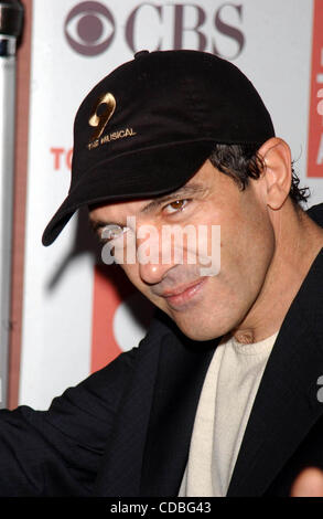 SD05142003.2003 TONY AWARD Nominierungen LUNCHEON im MARRIOTT HOTEL, New York City.    / K30657AR... ANTONIO BANDERAS(Credit Image: © Andrea Renault/Globe Photos/ZUMAPRESS.com) Stockfoto