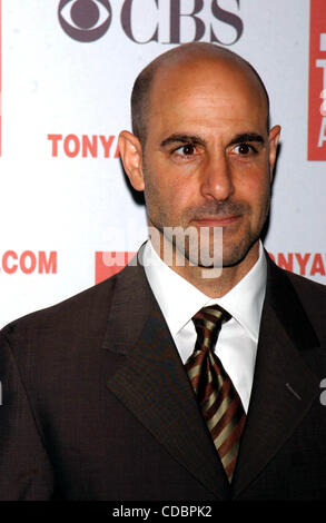 SD05142003.2003 TONY AWARD Nominierungen LUNCHEON im MARRIOTT HOTEL, New York City.    / K30657AR... STANLEY TUCCI (Kredit-Bild: © Andrea Renault/Globe Photos/ZUMAPRESS.com) Stockfoto