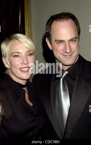 1. Januar 2011 - New York, New York, USA - CHRISTOPHER MELONI. K29250JKRON SD0224. DIE HÖCHSTE AUSZEICHNUNG VON RADIO UND FERNSEHEN. .'' 2003 (Sender-Stiftung) GOLDEN MIKE AWARD'' zu Ehren (BOB WRIGHT) im PLAZA HOTEL IN New York City...  / 2003 (Kredit-Bild: © John Krondes/Globe Phot Stockfoto