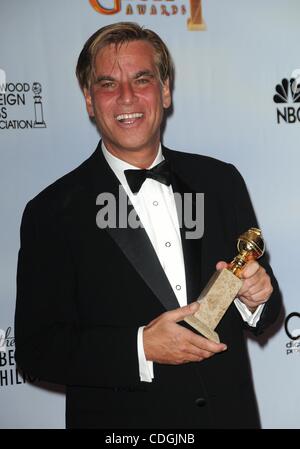 16. Januar 2011 - Los Angeles, Kalifornien, USA - Aaron Sorkin.68TH jährlichen GOLDEN AWARDS (Ankünfte) .held bei The Beverly Hilton Hotel., Los Angeles, CA. 16 Januar - 2011. K67383LONG (Kredit-Bild: © D. Long/Globe Photos/ZUMAPRESS.com) Stockfoto