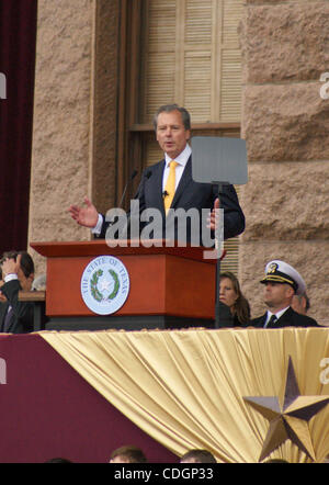 18. Januar 2011 - Austin, Texas, USA - Texas-Gouverneur David Dewhurst... Rick Perry Eröffnungs-Zeremonie des Texas State Capitol am 18.01.2011... 2011.K67394JN (Kredit-Bild: © Jeff Newman/Globe Photos/ZUMAPRESS.com) Stockfoto