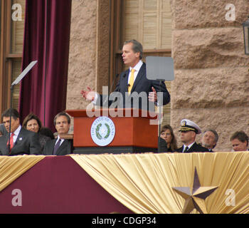 18. Januar 2011 - Austin, Texas, USA - Texas-Gouverneur David Dewhurst... Rick Perry Eröffnungs-Zeremonie des Texas State Capitol am 18.01.2011... 2011.K67394JN (Kredit-Bild: © Jeff Newman/Globe Photos/ZUMAPRESS.com) Stockfoto