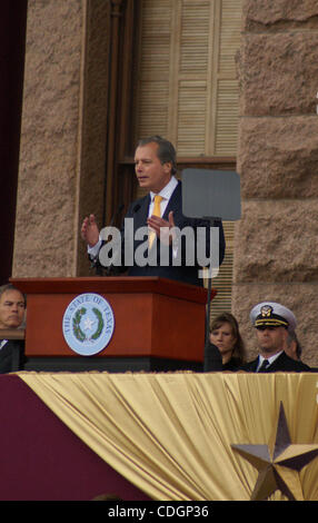 18. Januar 2011 - Austin, Texas, USA - Texas-Gouverneur David Dewhurst... Rick Perry Eröffnungs-Zeremonie des Texas State Capitol am 18.01.2011... 2011.K67394JN (Kredit-Bild: © Jeff Newman/Globe Photos/ZUMAPRESS.com) Stockfoto