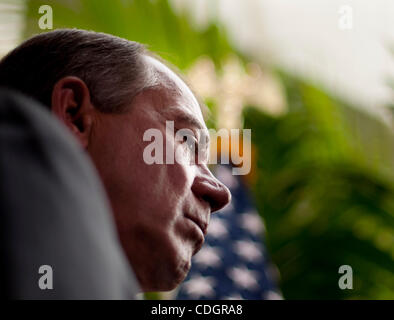 19. Januar 2011 übergeben - Washington, District Of Columbia, USA - Sprecher des Hauses JOHN BOEHNER (R -OH) während einer Pressekonferenz am Mittwoch über die republikanische Pläne, die bezahlbare Pflege Act aufzuheben letztes Jahr. (Bild Kredit: Pete Marovich/ZUMAPRESS.com ©) Stockfoto