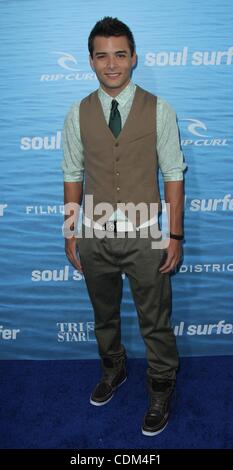 30. März 2011 anlässlich der Arclight Hollywood - Los Angeles, Kalifornien, USA - Schauspieler CODY GOMES auf der "Soul Surtfer" Los Angeles Premiere. (Kredit-Bild: © Jeff Frank/ZUMAPRESS.com) Stockfoto