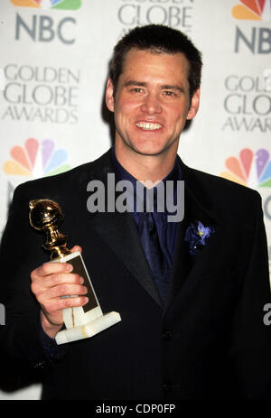 11. Juli 2011 - Hollywood, Kalifornien, US - K14575LR. JIM CARREY.56th Golden Awards, Los Angeles, CA. 1999 (Kredit-Bild: © Lisa Rose/Globe Photos/ZUMAPRESS.com) Stockfoto