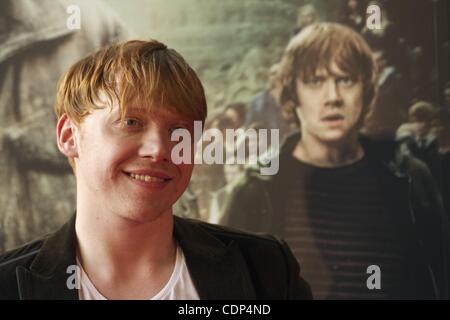 27. Juni 2011 - Madrid, Spanien - Schauspieler RUPERT GRINT besucht die "Harry Potter und die Heiligtümer des Todes: Teil 2: Photocall und Fan treffen im Kinepolis-Kino. (Bild Kredit: Jack Abuin/ZUMAPRESS.com ©) Stockfoto