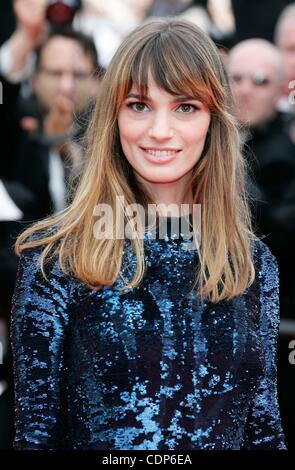 11. Mai 2011 - Hollywood, Kalifornien, US - GAIA BERMANI AMARAL. Mitternacht in Paris Premiere und öffnen night.64th Cannes Film Festival.Cannes, France.May 11, 2011. 2011 (Kredit-Bild: © Roger Harvey/Globe Photos/ZUMAPRESS.com) Stockfoto