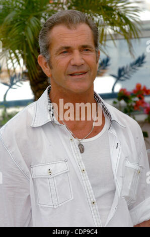 18. Mai 2011 - Cannes, Frankreich - Schauspieler MEL GIBSON in "Der Biber" Fototermin bei der 64. Filmfestspiele von Cannes in Cannes, Frankreich. (Kredit-Bild: © Frederic Injimbert/ZUMAPRESS.com) Stockfoto