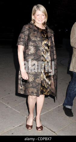 27. April 2011 - New York, New York, USA - MARTHA STEWART besucht die Vanity Fair Party während des 10. jährlichen Tribeca Film Festival am New York State Supreme Gericht. (Bild Kredit: Nancy Kaszerman/ZUMAPRESS.com ©) Stockfoto