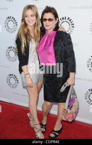 7. Juni 2011 - Los Angeles, Kalifornien, USA - Carrie Fisher, Tochter Teilnahme an Debbie Reynolds Hollywood Memorabilia Sammlung Auktion Held am Paley Center For Media In Beverly Hills, Kalifornien am 07.06.11. 2011 (Kredit-Bild: © D. Long/Globe Photos/ZUMAPRESS.com) Stockfoto