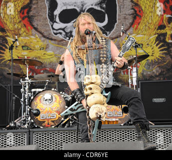 Mai. 22, 2011 - Columbus, Ohio; USA - Sänger / Gitarrist ZAKK WYLDE die Band Black Label Society im Rahmen des 5. tritt jährlichen Rock auf der Range-Musikfestival, das zu den Crew-Stadion stattfindet liegt in Columbus. Copyright 2011 Jason Moore. (Kredit-Bild: © Jason Moore/ZUMAPRES Stockfoto