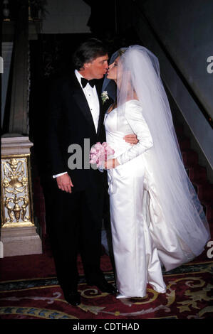 I6730. HOCHZEIT VON DONALD TRUMP UND MARLA MAPLES.12/20/1993. (Kredit-Bild: © Judie Burstein/Globe Photos/ZUMAPRESS.com) Stockfoto