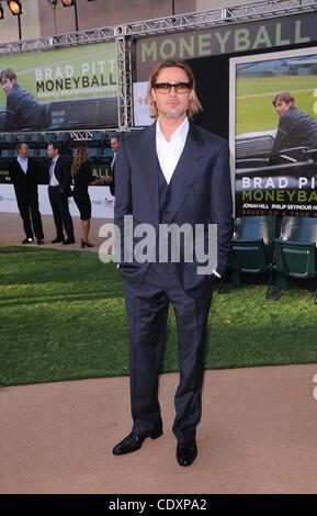 19. September 2011 - Hollywood, Kalifornien, USA - Welt-Premiere von "Moneyball" bei Paramount Theatre of the Arts in Oakland, CA 19.09.11 2011..BRAD PITT (Credit-Bild: © Scott Kirkland/Globe Photos/ZUMAPRESS.com) Stockfoto