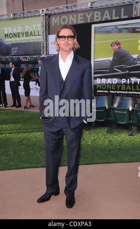 19. September 2011 - Hollywood, Kalifornien, USA - Welt-Premiere von "Moneyball" bei Paramount Theatre of the Arts in Oakland, CA 19.09.11 2011..BRAD PITT (Credit-Bild: © Scott Kirkland/Globe Photos/ZUMAPRESS.com) Stockfoto