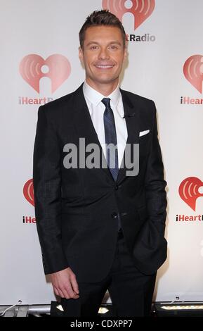 23. September 2011 - Hollywood, Kalifornien, USA - iHeartRadio Music Festival Tag eins an der MGM Grand Garden Arena im MGM Grand Hotel in Las Vegas, NV 23.09.11 2011..RYAN SEACREST (Credit-Bild: © Scott Kirkland/Globe Photos/ZUMAPRESS.com) Stockfoto