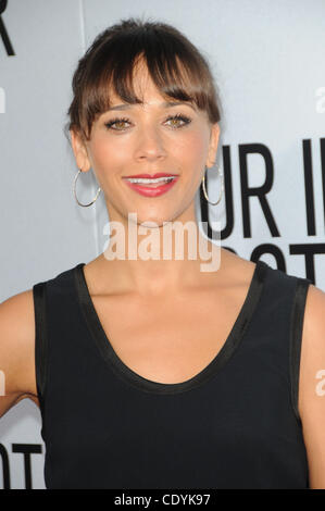 16. August 2011 - Los Angeles, Kalifornien, USA - Rashida Jones Teilnahme an der Los Angeles Premiere der '' unsere Idioten Bruder '' Held am Arclight Theater In Hollywood, Kalifornien am 16.08.11. 2011 (Kredit-Bild: © D. Long/Globe Photos/ZUMAPRESS.com) Stockfoto