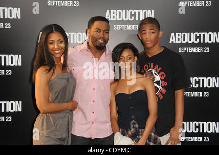 15. September 2011 - Los Angeles, Kalifornien, USA - Michael Jai White Teilnahme an The World Premiere Of '' Entführung '' im Grauman es Chinese Theatre in Hollywood, Kalifornien am 15.09.11 statt. 2011 (Kredit-Bild: © D. Long/Globe Photos/ZUMAPRESS.com) Stockfoto