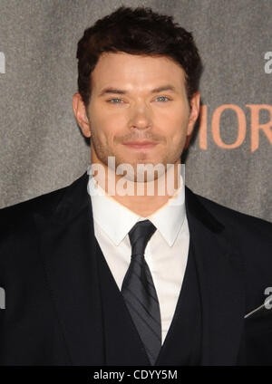 7. November 2011 - Los Angeles, Kalifornien, USA - Kellan Lutz besuchen die Weltpremiere der "unsterblichen '' im Nokia Theatre in Los Angeles, Kalifornien am 07.11.11 statt. 2011 (Kredit-Bild: © D. Long/Globe Photos/ZUMAPRESS.com) Stockfoto