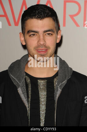 7. November 2011 - Los Angeles, Kalifornien, USA - Joe Jonas das Volk Choice Awards 2012 nominiert Pressekonferenz im Paley Center For Media in Beverly Hills, Kalifornien am 08.11.11 statt. 2011 (Kredit-Bild: © D. Long/Globe Photos/ZUMAPRESS.com) Stockfoto