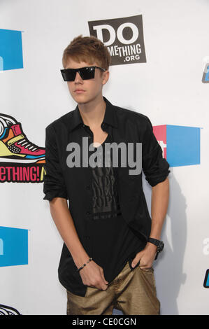 14. August 2011 statt - Hollywood, Kalifornien, USA - Justin Bieber während tun etwas AWARDS 2011 im Hollywood Palladium, am 14. August 2011, in Los Angeles. (Kredit-Bild: © Michael Germana/Globe Photos/ZUMAPRESS.com) Stockfoto