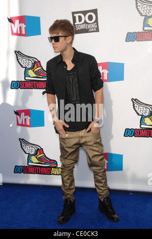 14. August 2011 statt - Hollywood, Kalifornien, USA - Justin Bieber während tun etwas AWARDS 2011 im Hollywood Palladium, am 14. August 2011, in Los Angeles. (Kredit-Bild: © Michael Germana/Globe Photos/ZUMAPRESS.com) Stockfoto