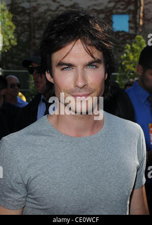 7. August 2011 kommt - Los Angeles, Kalifornien, USA - IAN SOMERHALDER für den Teen Choice Awards 2011 auf der Gibson Ampitheater. (Kredit-Bild: © Lisa O'Connor/ZUMAPRESS.com) Stockfoto