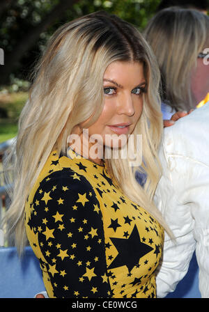 7. August 2011 kommt - Los Angeles, Kalifornien, USA - FERGIE für den Teen Choice Awards 2011 auf der Gibson Ampitheater. (Kredit-Bild: © Lisa O'Connor/ZUMAPRESS.com) Stockfoto