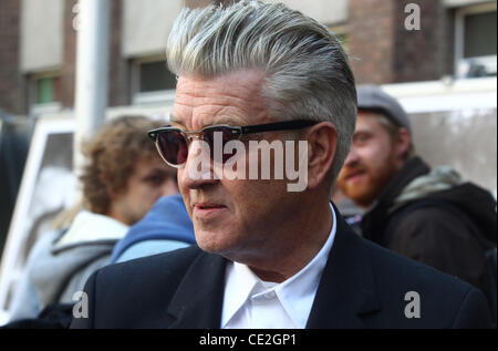 David Lynch bei der Cologne Conference International Film & TV Festival ein Museum Fuer Angewandte Kunst. Köln, Deutschland - 01.10.2010 Stockfoto