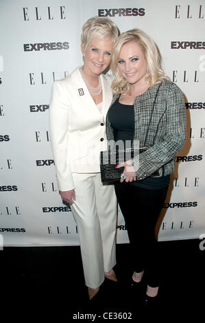 Cindy McCain und Meghan McCain ELLE und Express 25 25 Veranstaltung abgehaltenen Palihouse - Ankünfte West Hollywood, Kalifornien - 07.10.10 Stockfoto