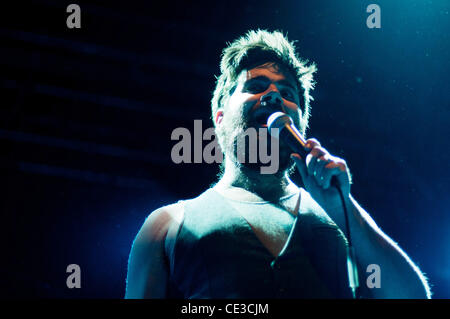 The Cat Empire führen in der O2 Academy Leeds, England - 25.10.10 Stockfoto