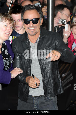 Bruce Springsteen-UK-Screening von "The Promise: die Macht der Dunkelheit am Rande der Stadt" - am BFI Southbank London, England - 29.10.10 Stockfoto