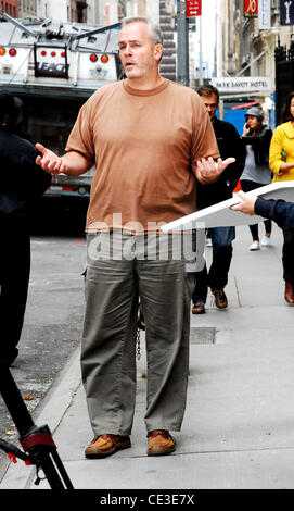 Richard Hatch "Überlebender" Serie Gewinner des ersten Dreharbeiten zu einem Projekt in Midtown New York City, USA - 29.10.10 Stockfoto