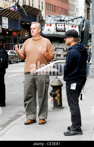 Richard Hatch "Überlebender" Serie Gewinner des ersten Dreharbeiten zu einem Projekt in Midtown New York City, USA - 29.10.10 Stockfoto