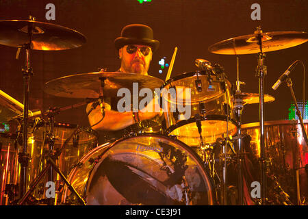 Jason Bonham Jason Bonham Led Zeppelin Erfahrung führt bei den Best Buy Theater New York City, USA - 08.11.10 Stockfoto