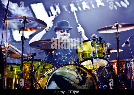 Jason Bonham Jason Bonham Led Zeppelin Erfahrung führt bei den Best Buy Theater New York City, USA - 08.11.10 Stockfoto